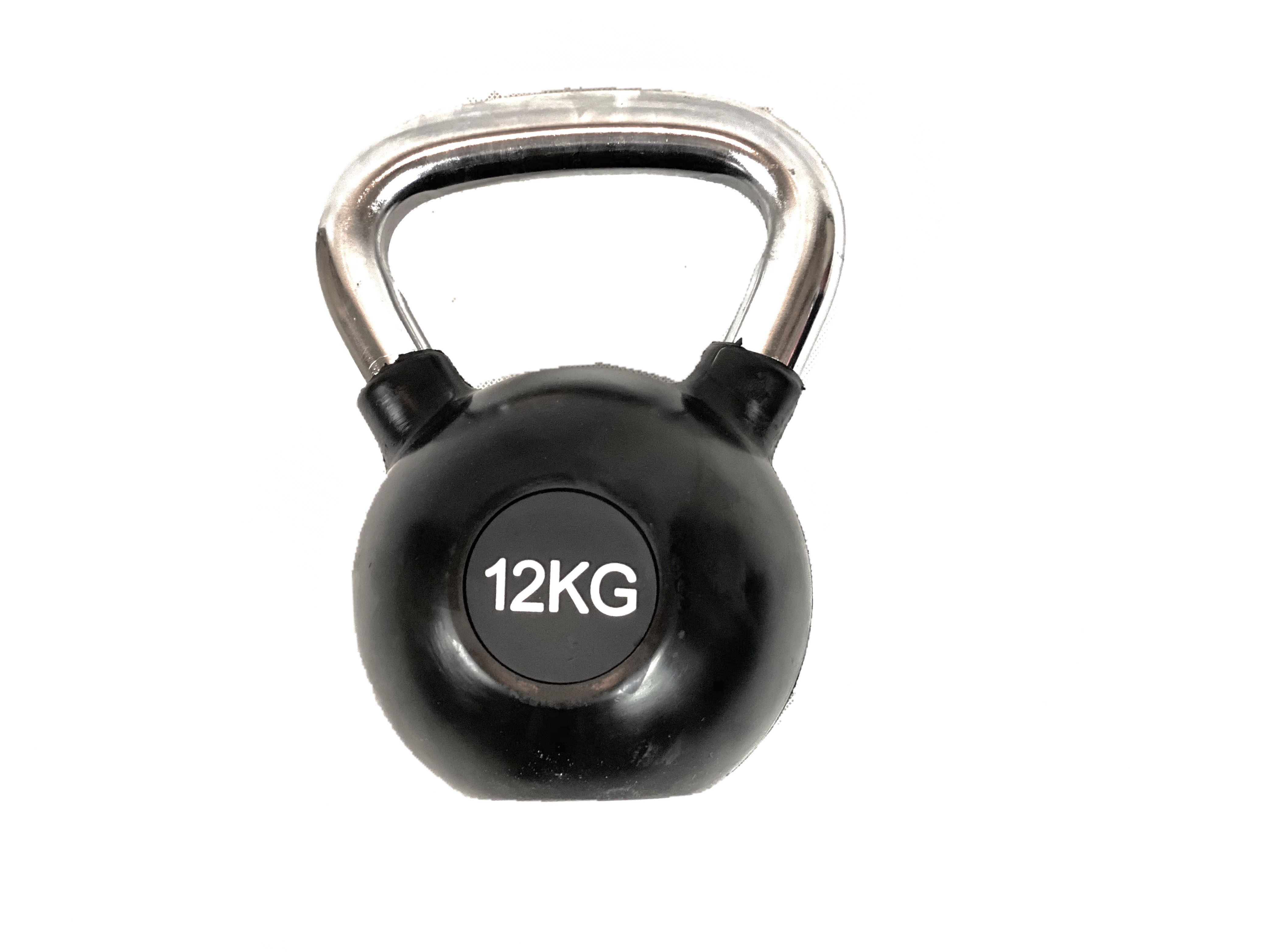 Rubber Coated Kettlebell 12kg